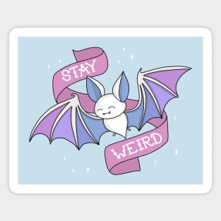 Pastel Goth Bat Magnet